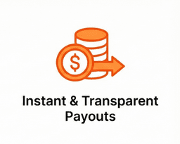 Instant & Transparent Payouts