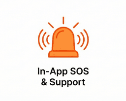 In-App SOS & Support