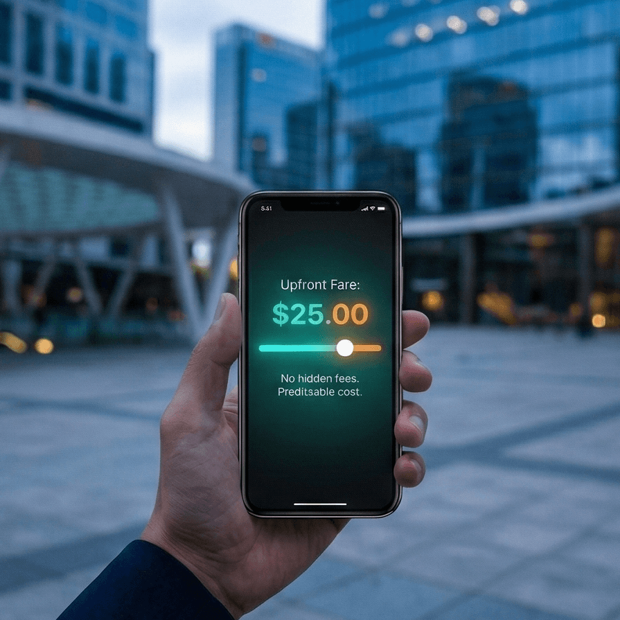 Pricing transparency in Nexus Rides